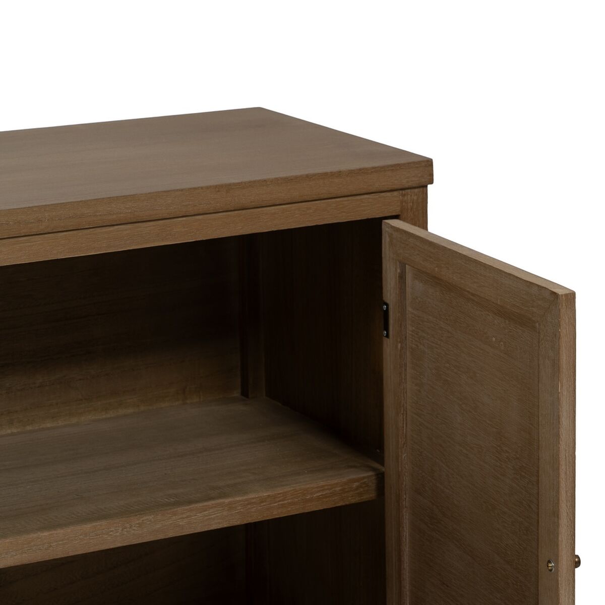 Kredens BRAYAN Naturalny Drewno MDF 160 x 40 x 80 cm